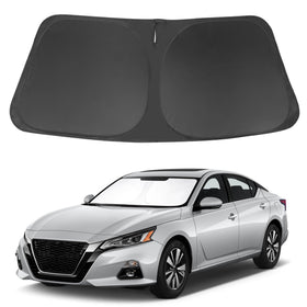 LHFLIVE front view of custom-fit shade showing full coverage benefit