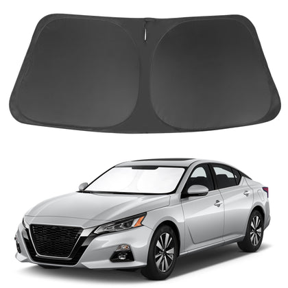 LHFLIVE front view of custom-fit shade showing full coverage benefit