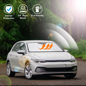 LHFLIVE lifestyle image in sunny parking spot demonstrating heat reduction