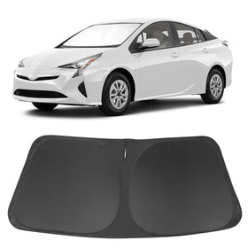 LHFLIVE front packaging showing fitted Prius sun shade and benefits