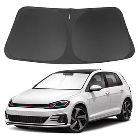 LHFLIVE windshield front view showing custom fit and full coverage