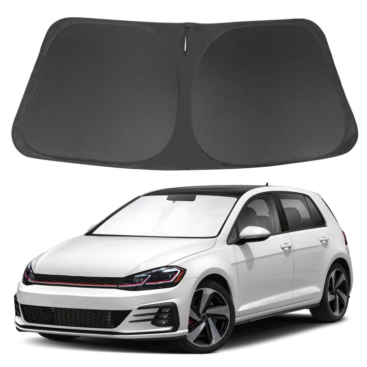 LHFLIVE windshield front view showing custom fit and full coverage