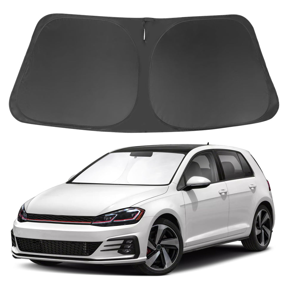 LHFLIVE windshield front view showing custom fit and full coverage