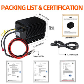 LHLC product label showing CE and FCC marks and warranty details