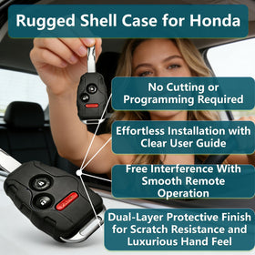 LHYYKJ shell attached to a keyring in everyday use demonstrating practical convenience