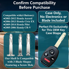 LHYYKJ shell beside house key showing compact size and easy pocket carry