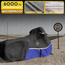 LI LIBZAKI seam with waterproof strip preserving bike finish from rain