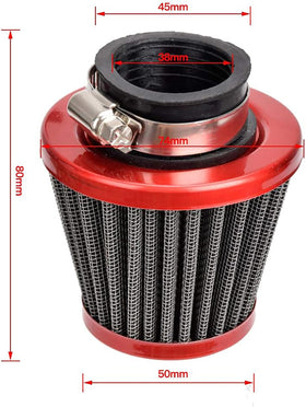 LIAMTU carburetor installed on pit bike engine showing restored throttle response