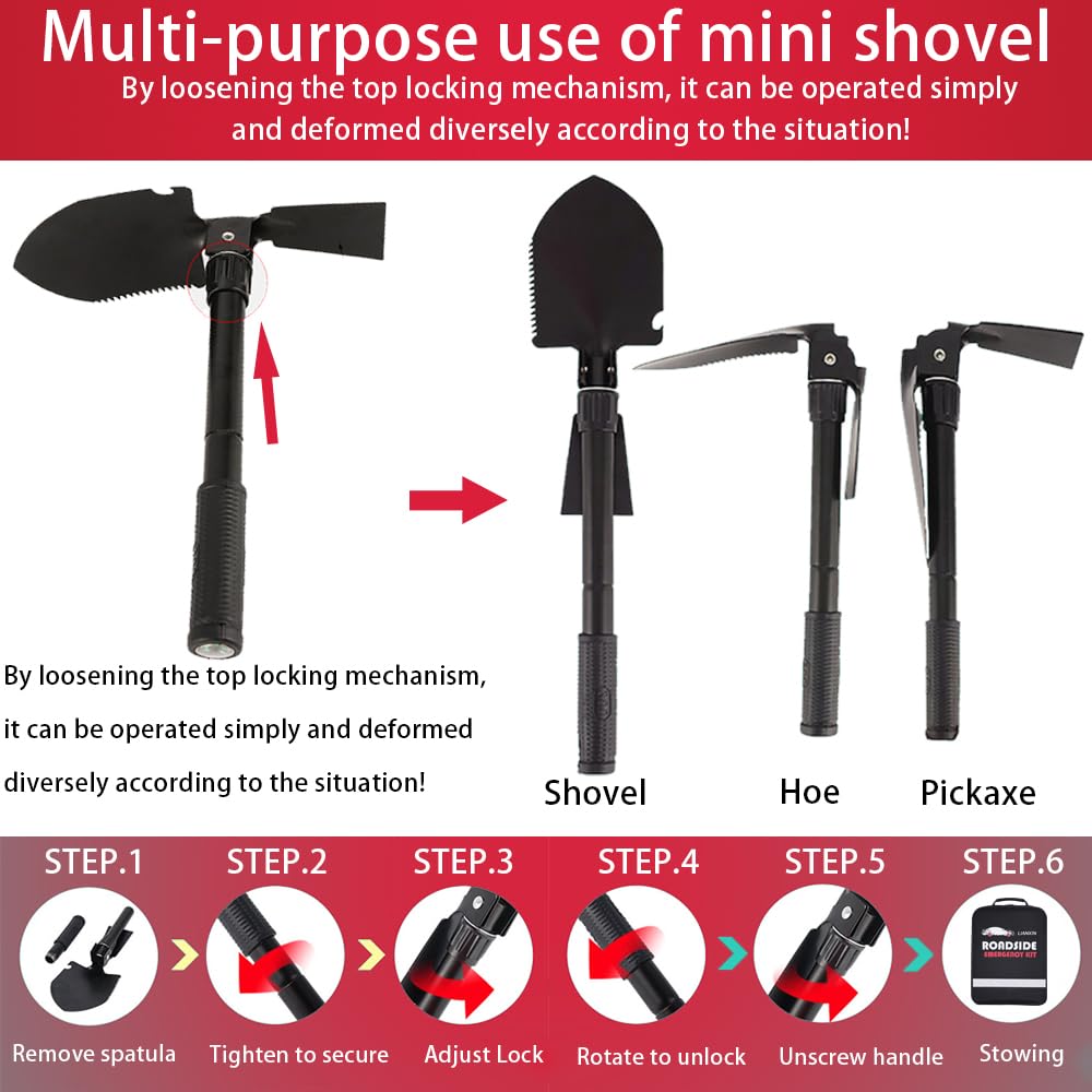 LIANXIN first aid and safety items including bandages hammer masks and whistle for protection