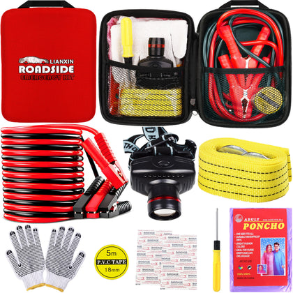 LIANXIN front of kit showing compact durable bag and handle, portable safety
