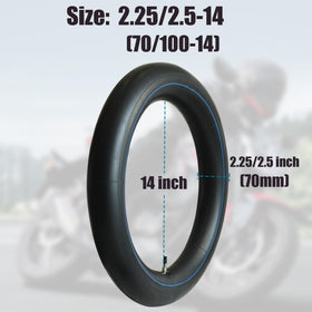 Libereco inner tube mounted on 14-inch wheel demonstrating fit and ease