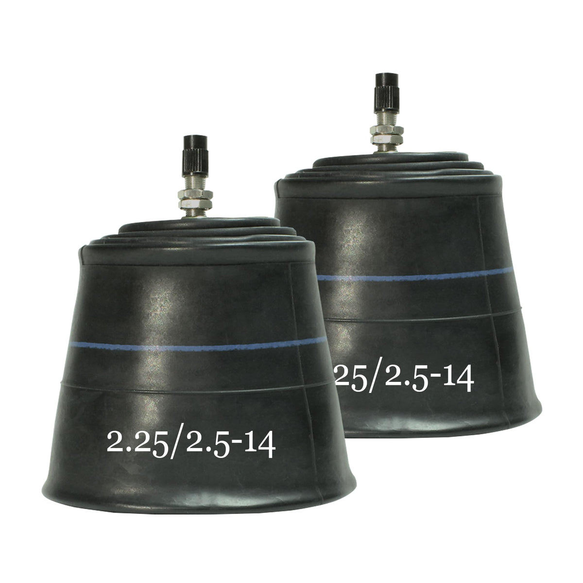 Libereco inner tube beside ruler showing accurate 14-inch sizing for fit