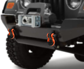 LIBERRWAY installed on truck bumper in outdoor setting showing practical off-road readiness