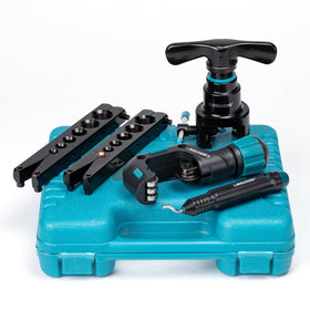 LIBRATON front view of complete 5-in-1 kit showing components and portability benefit