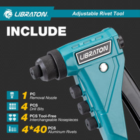 LIBRATON ergonomic TPR handle close-up highlighting comfort and reduced hand strain