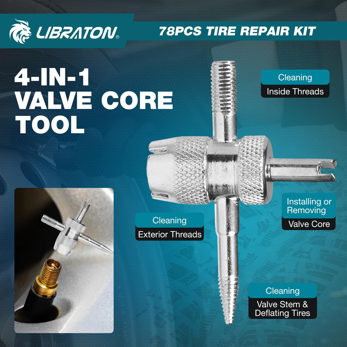 LIBRATON plug strips detail showing flexible sealant for durable patches