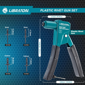 LIBRATON close-up of low-profile head demonstrating tight-space access and surface protection