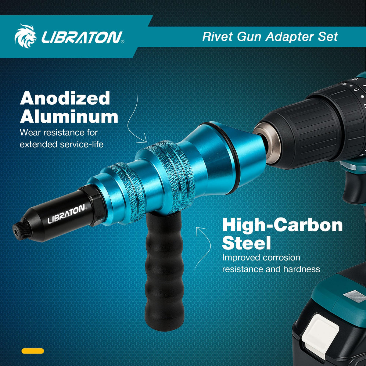 LIBRATON kit on workbench demonstrating real size and included parts