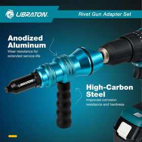 LIBRATON kit on workbench demonstrating real size and included parts