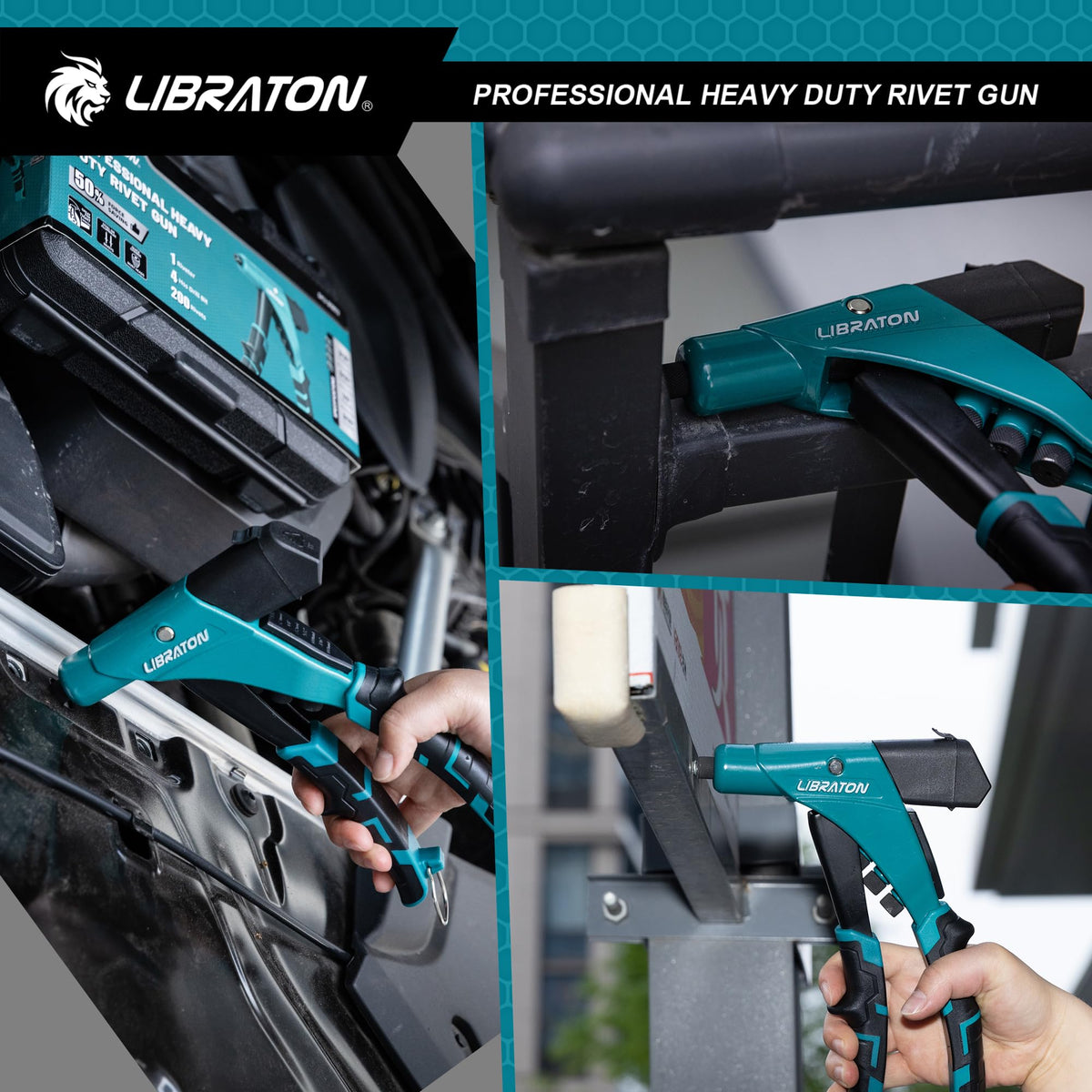 LIBRATON spent mandrels container showing cleaner jobsite benefit