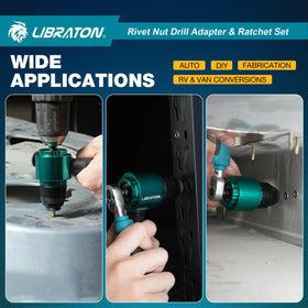 LIBRATON tool installed in tight space demonstrating compact access