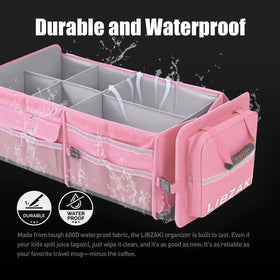 LIBZAKI close-up of 600D fabric texture highlighting durability and water resistance
