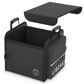 LI LIBZAKI front view showing organizer and color choices for quick selection
