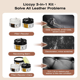 Liccyy kit tools and instructions arranged for easy beginner use