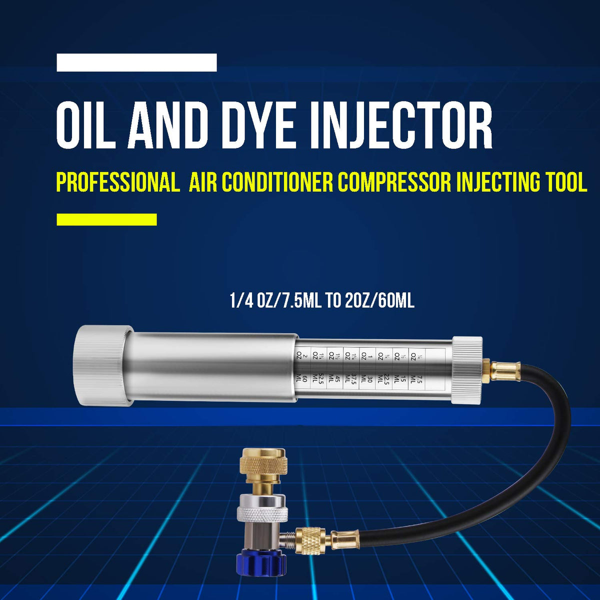 Lichamp knurled aluminum handle closeup for precise non‑slip rotation and dosing control