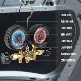 Lichamp puncture self-sealing can taps and adapters for quick can charging