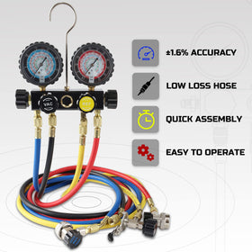 lichamp five-foot hoses layout color-coded hoses for reach and safe connections