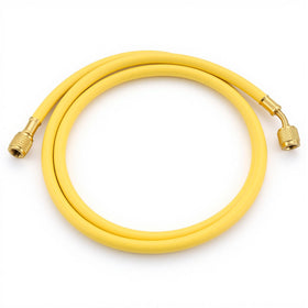 Lichamp front view showing yellow hose and fittings for quick identification and safe use