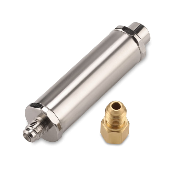 Lichamp front view showing compact vaporizer and quick-connect fitting for faster charging