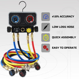 Lichamp hose detail 45° bend and reinforced body for improved access