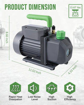 Lichamp oil sight glass closeup for easy monitoring of oil condition and level