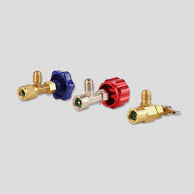 Lichamp quick coupler attached to suction port showing easy hookup benefit
