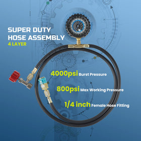 Lichamp quick couplers detail demonstrating secure low-side connection and leak reduction