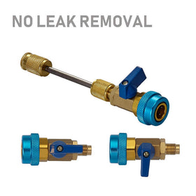 Lichamp replacement valve cores and O-rings laid out for immediate repair readiness