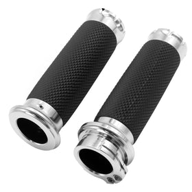 LIDSCURA front view chrome grips showing design and fit benefits