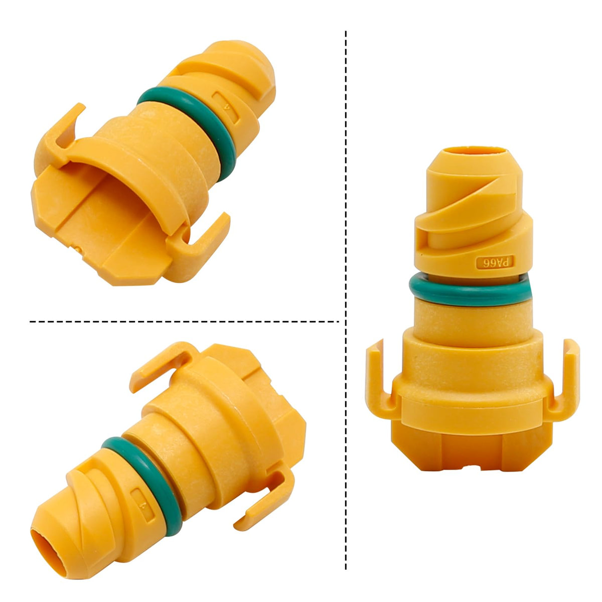 LIDSCURA drain plug next to coin for scale, showing compact size and correct dimension fit