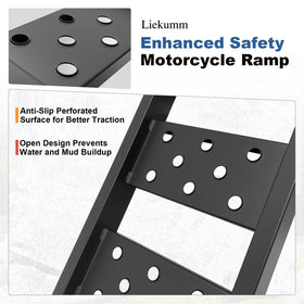 LIEKUMM angled tail plate detail improving smooth ground contact and stability