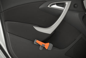 Lifehammer mounted with Quick Click system for instant removal and secure storage