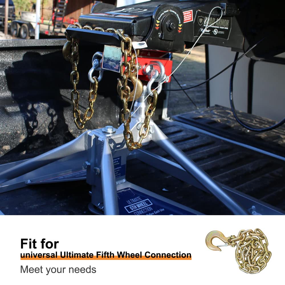 lifgarfe close-up of 36-inch chain links highlighting strength and reliability