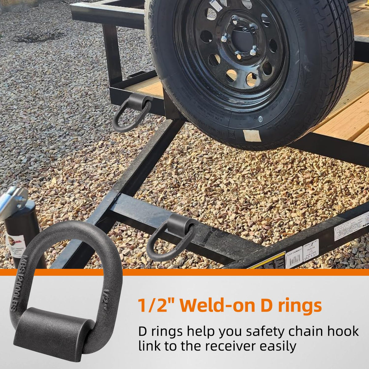 lifgarfe forged steel close-up showing durable D-ring texture and strength benefit