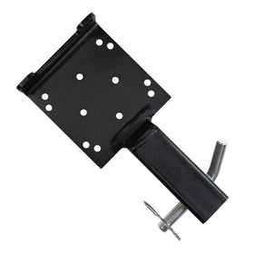 lifgarfe front view of winch plate showing hitch mount and sturdy cradle benefit