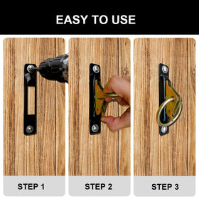 lifgarfe installed rings inside trailer securing cargo for safer hauling