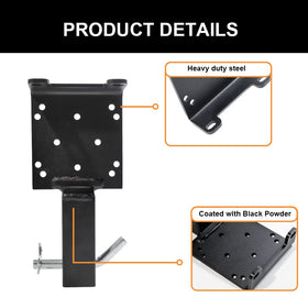 lifgarfe installed in a 2-inch receiver demonstrating secure hitch fit
