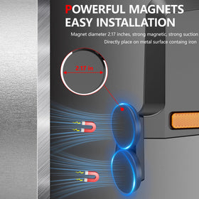 Lifronkit convex glass close-up highlighting wider field of view for safety