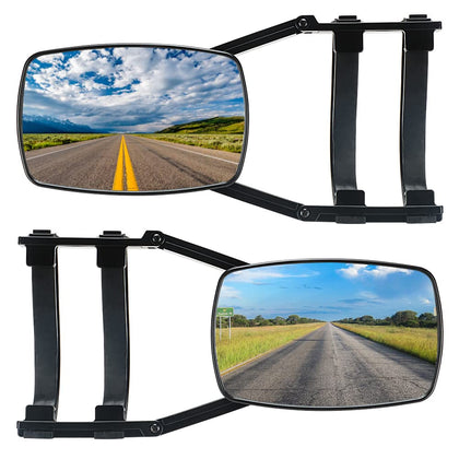 Lifronkit front view of the pair showing extended mirror for wider visibility