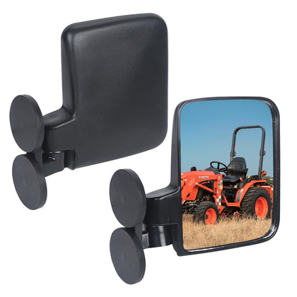 Lifronkit front view mounted on tractor showing wider rear visibility